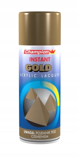 Emalia w sprayu Champion złoty metaliczny 400ml