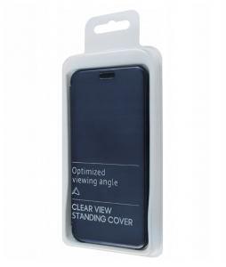 Etui Clear View Standing Cover do Redmi Note 8 Pro Niebieski