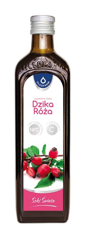 Dzika różą z witaminą C, 490 ml /Oleofarm/