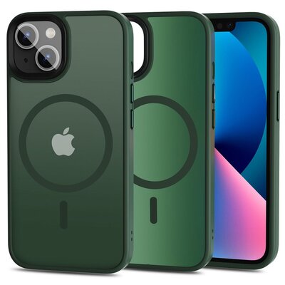 Etui TECH-PROTECT MagMat MagSafe do Apple iPhone 13 Zielony