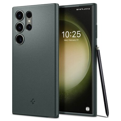 Etui SPIGEN Thin Fit do Samsung Galaxy S23 Ultra Zielony