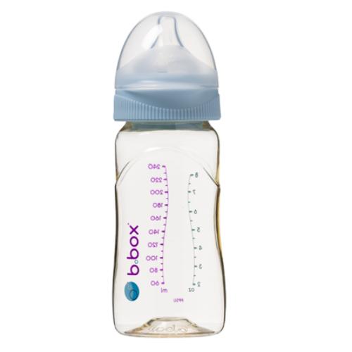 B.BOX Butelka do karmienia niemowląt (błękit), 240ml - >>>  