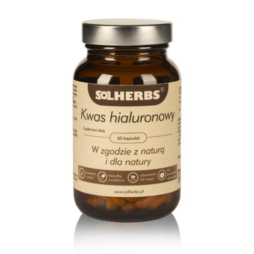 SOLHERBS Kwas hialuronowy, 60kaps.