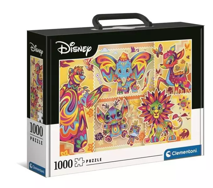 Puzzle 1000 Brief Case Disney Classic 2022 - Clementoni