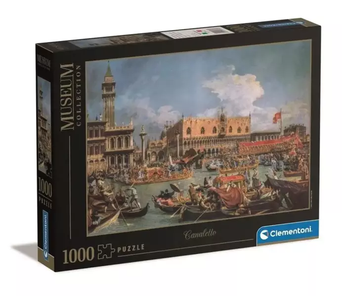 Puzzle 1000 Musseum Canaletto - Clementoni