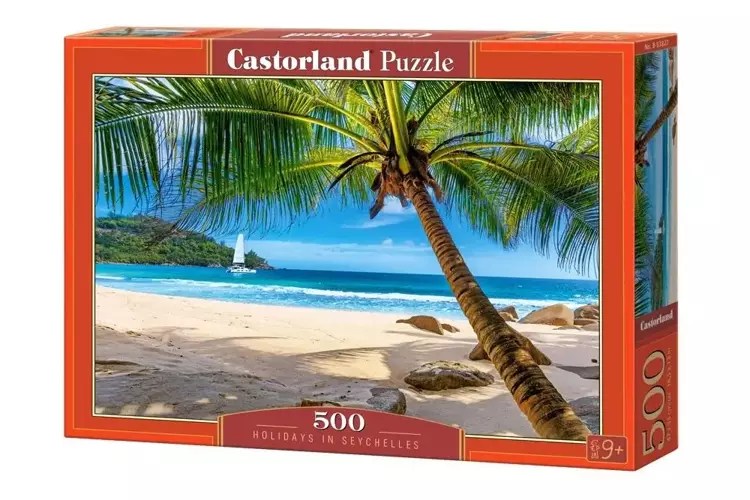Puzzle 500 Holidays in Seychelles CASTOR - Castorland