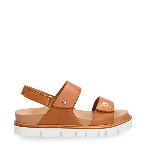 Panama Jack Damskie sandały damskie Moka B2 Flat, Cuero B2, 40 EU