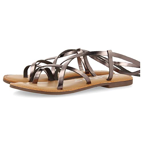 GIOSEPPO Lussat, Sandały damskie, ołów, 40 EU, Ołów, 40 EU