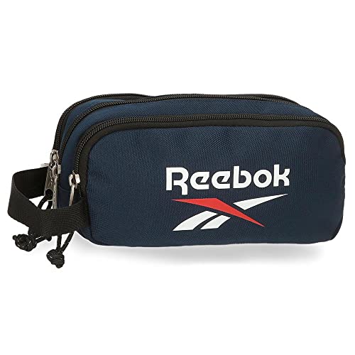 Reebok Boston, morski, Estuche Triple, potrójne etui