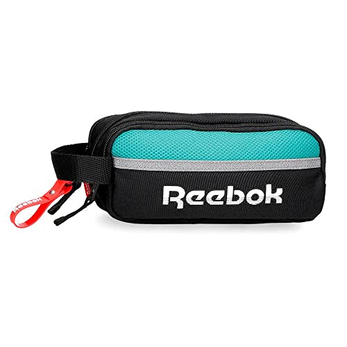 Reebok Andover, czarny, Estuche Triple, potrójne etui