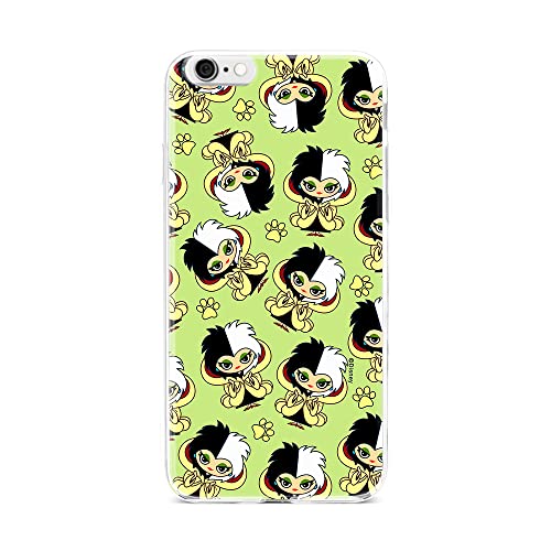 ERT GROUP etui na telefon Apple Iphone 6 PLUS, case oryginalny i oficjalnie licencjonowany przez Disney, wzór Cruella 007, optymalnie dopasowane, plecki z TPU