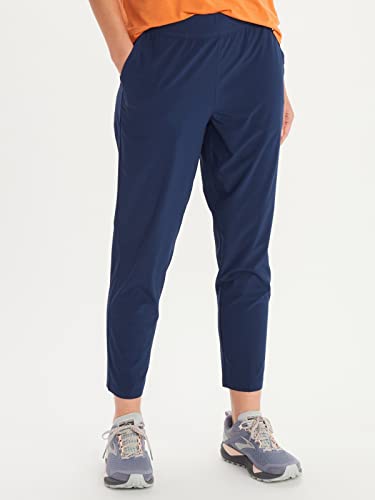 Marmot Damskie spodnie do biegania, wodoodporne spodnie trekkingowe z ochroną UV, lekkie spodnie funkcyjne Wm's Elda Crop