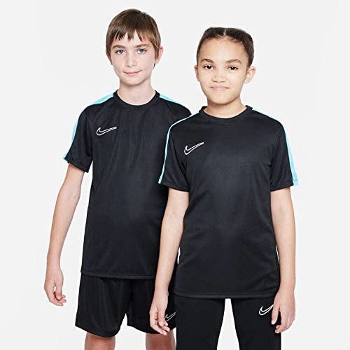 Nike K DF Acd23 Top SS Br Czarny/Indygo Haze/Bałtycki Niebieski S