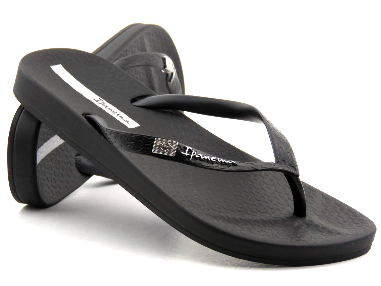 Gumowe japonki damskie IPANEMA 82932, czarne - Ipanema