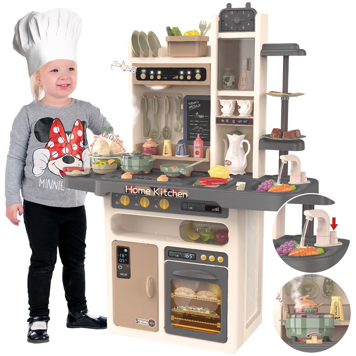 Kinderplay zabawka edukacyjna Kuchnia