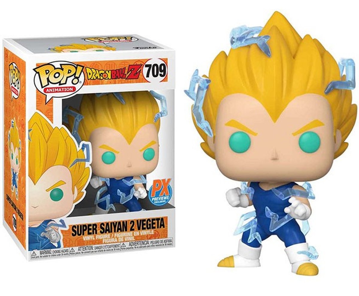 Funko POP! Anime, figurka kolekcjonerska, Dragonball Z, Super Saiyan 2 Vegeta, 709