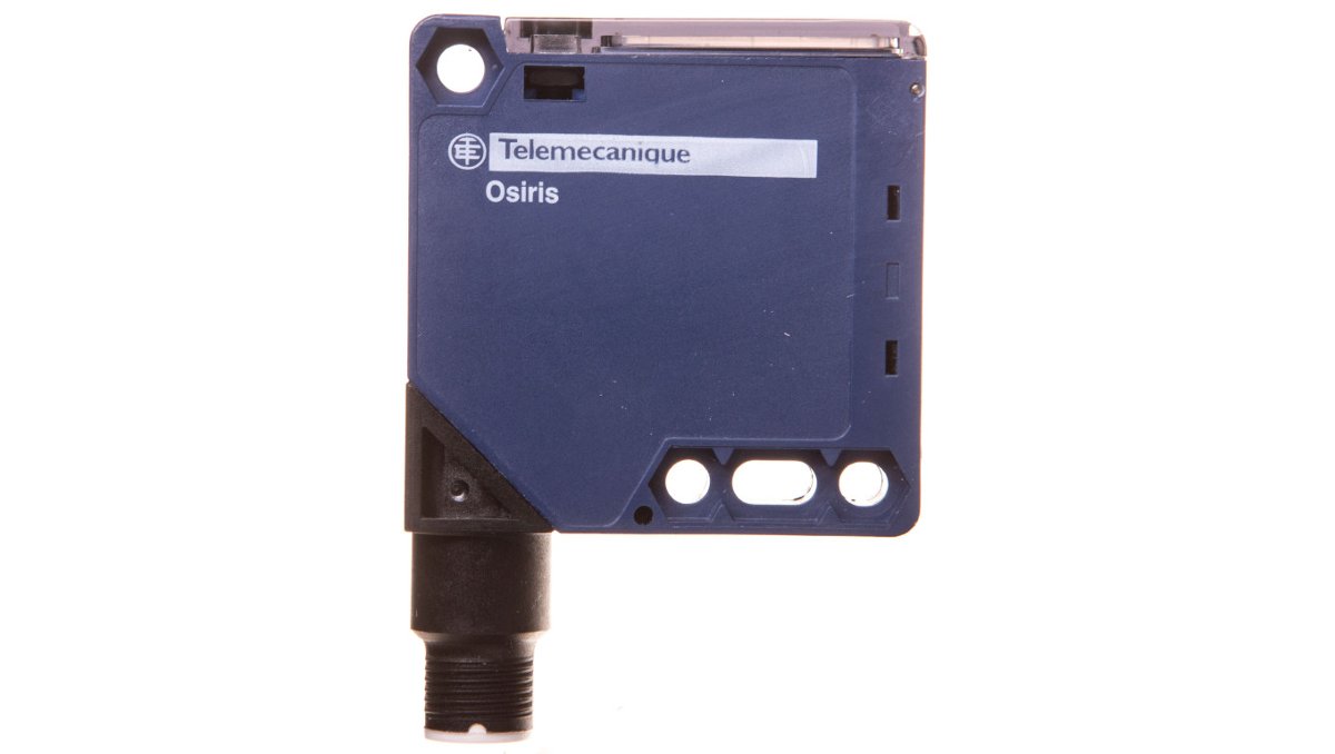 Schneider telemec anique czujniki xuk1 a panm12 xuk fotograficzne przyłącze elektryczna czujnik, tworzywo sztuczne, małe wymiary 50 X 50 wzornictwo, Reflex, zasięg działania 10 m, M12, 12 VDC-24 VDC XUK1APANM12