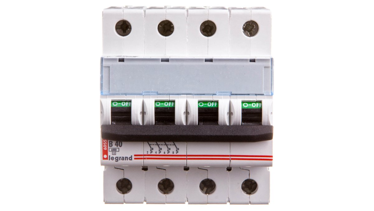 Wyłącznik nadprądowy 4P B 40A 6kA AC S304 TX3 403421