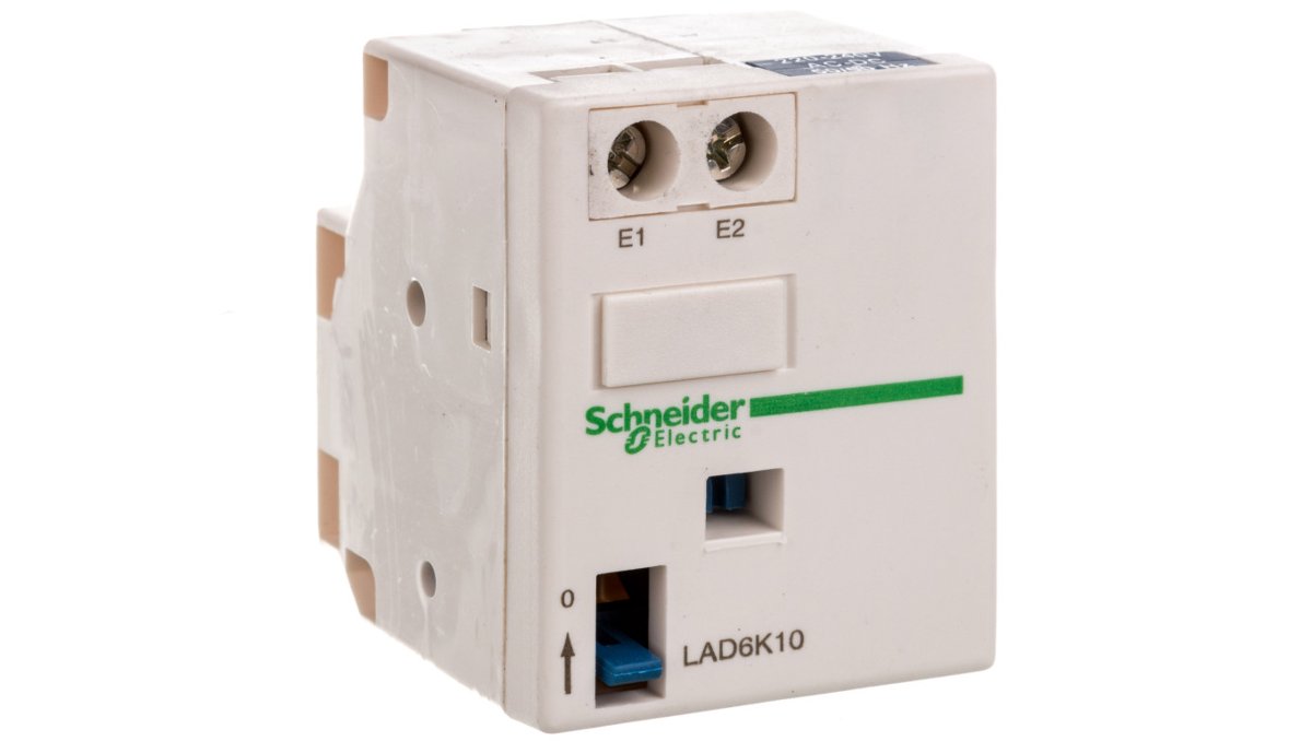 Schneider Electric Blok styków pomocniczych zatrzaskowych 220-240 V AC/DC LAD6K10M LAD6K10M