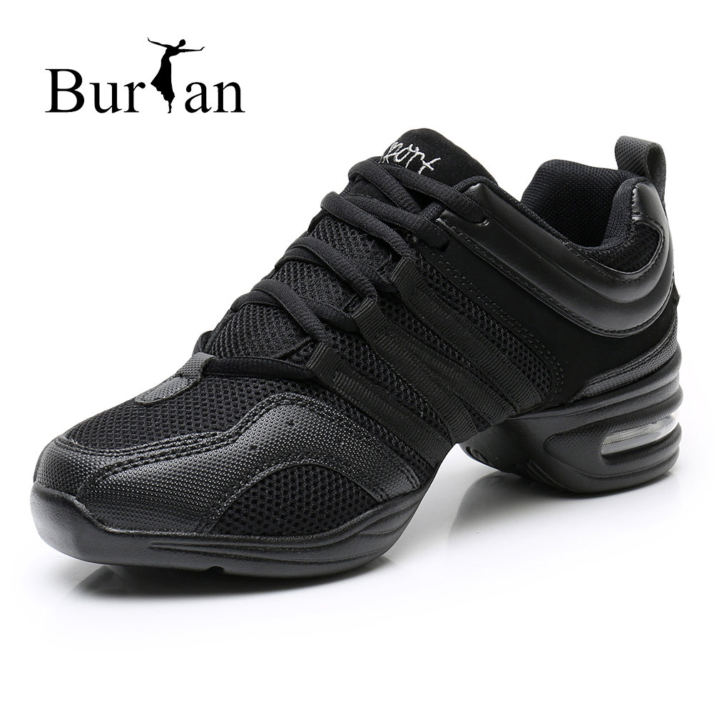 Buty Taneczne Treningowe Burtan New York Do Tańca Nowoczesnego Czarne 5 Cm