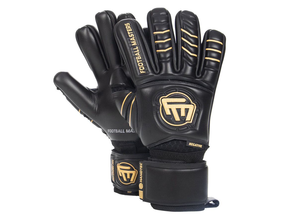 Rękawice Bramkarskie Football Masters Full Contact Junior Black Nc V4.0 7
