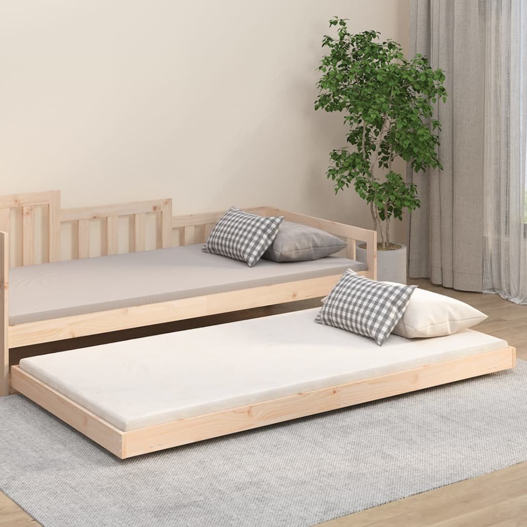 Lumarko Rama łóżka, 90x200 cm, lite drewno sosnowe