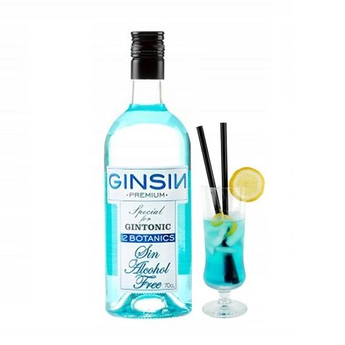 Bezalkoholowy gin Ginsin 12 Botanics 0,0% 0,7l