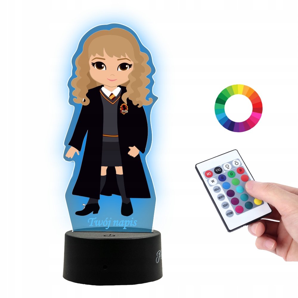 Lampka Na Biurko UV Harry Potter Hermiona PLEXIDO