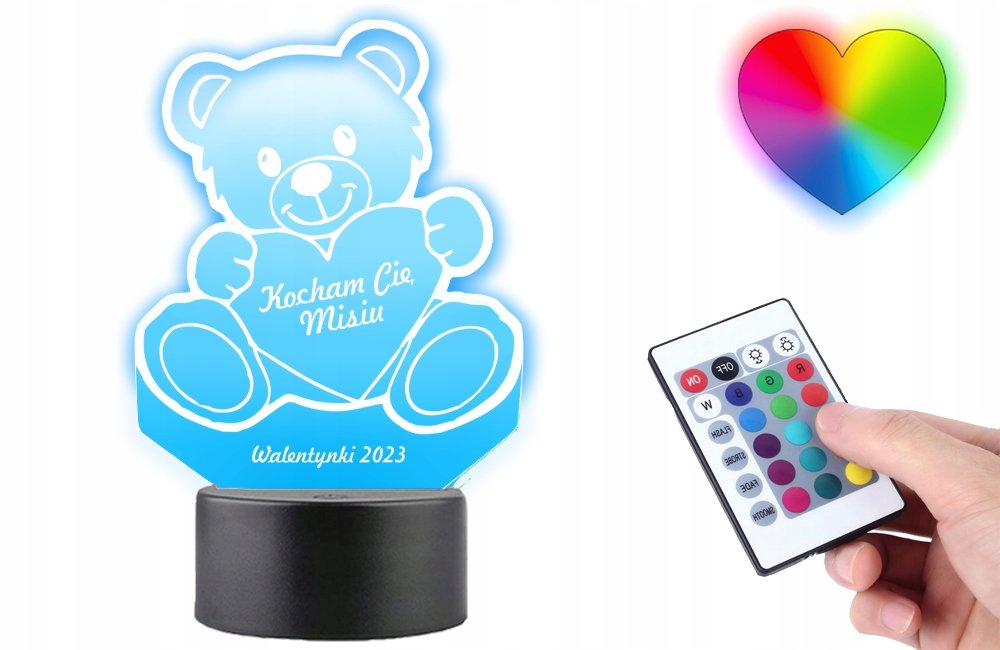 Statuetka Prezent na Walentynki Grawer Plexido