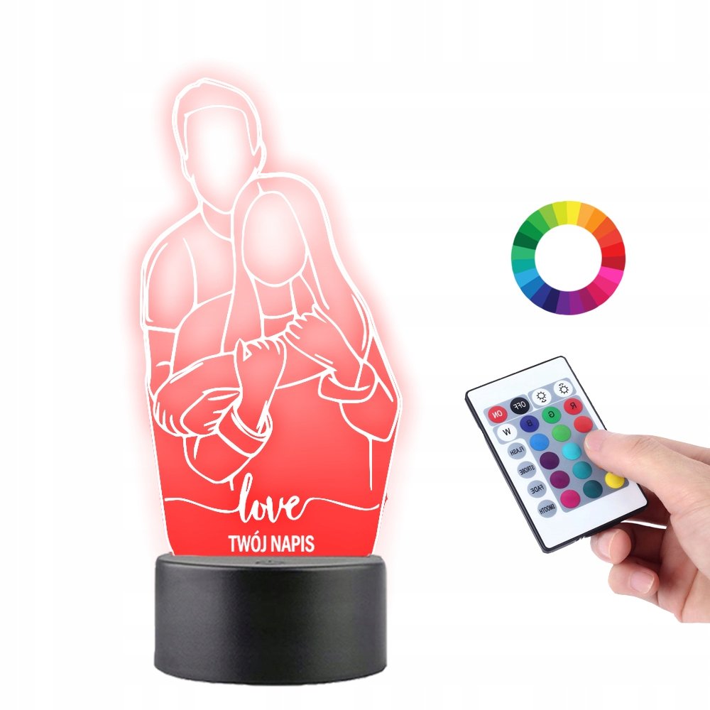 Statuetka Prezent na Walentynki Grawer Plexido