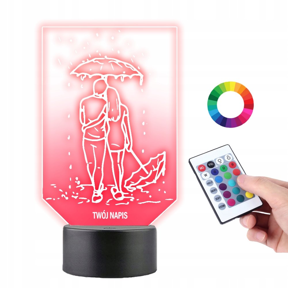 Statuetka Prezent na Walentynki Grawer Plexido