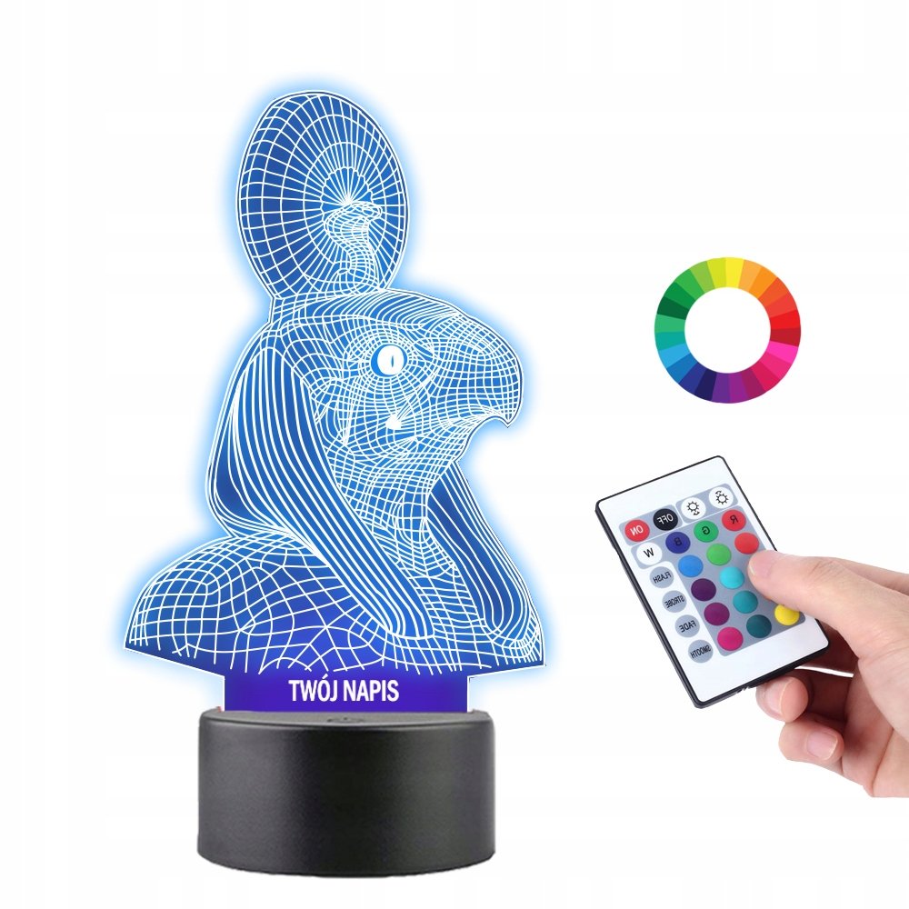 Lampka na Biurko Statuetka Faraon Egipt PLEXIDO