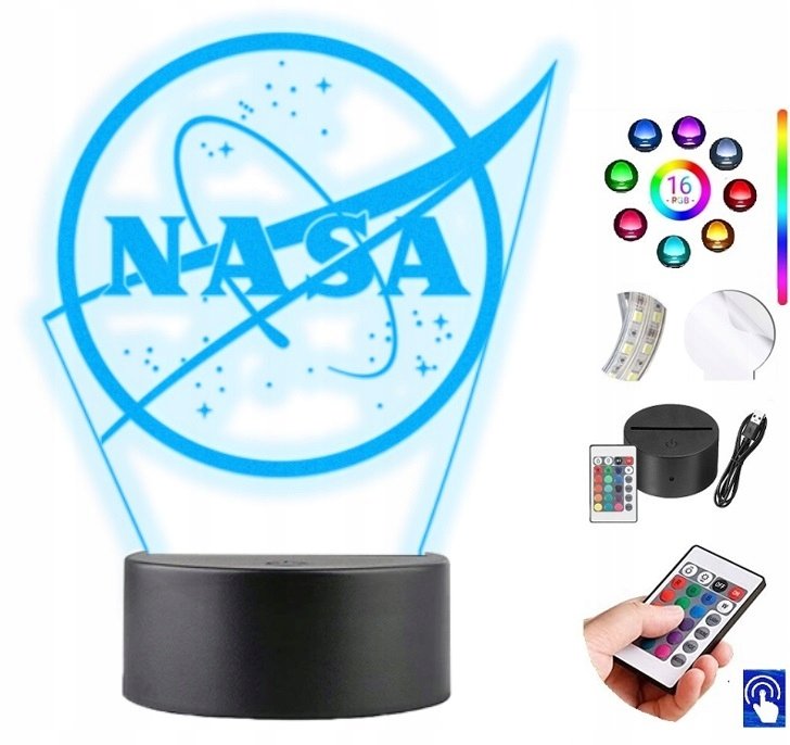 Lampka na biurko Nasa Kosmos 16kol. LED PLEXIDO