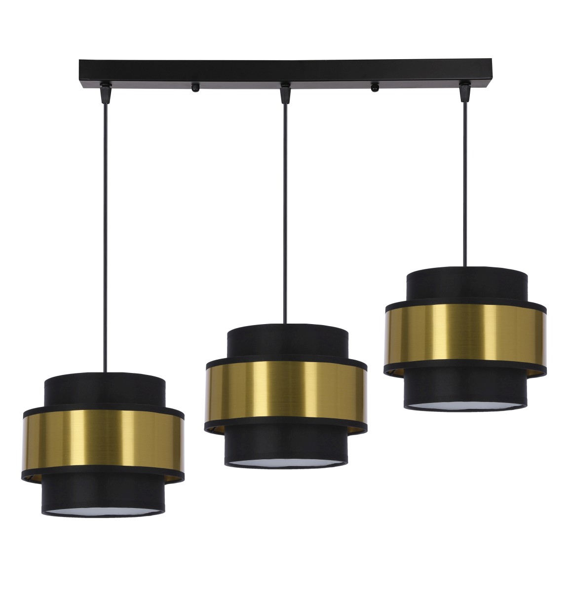 Lampa wisząca, abażury w stylu glamour 33-17932 z serii PRESTIGE