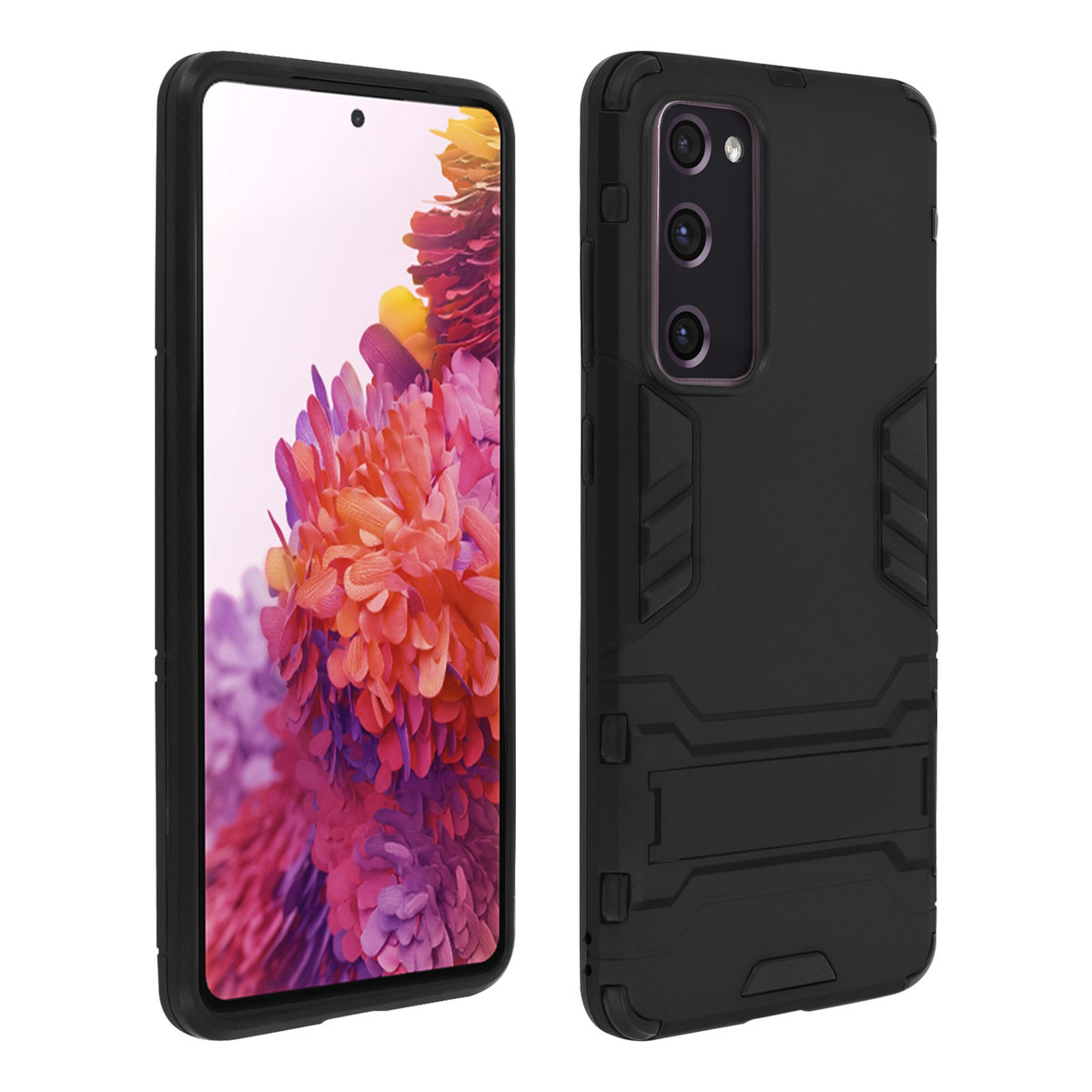 Tylna obudowa Samsung Galaxy S20 FE Hybride Shockproof Support Video - czarna