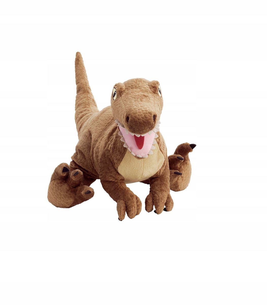 IKEA maskotka pluszak VELOCIRAPTOR dinozaur 44cm