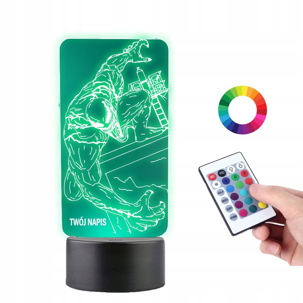 Lampka na Biurko Statuetka Venom Film PLEXIDO