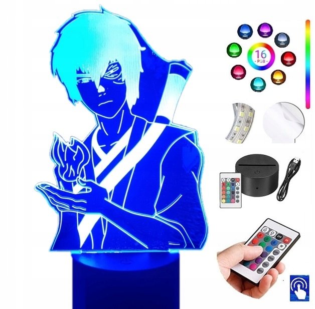 Lampka na biurko Awatar Zuco 16kol. LED PLEXIDO