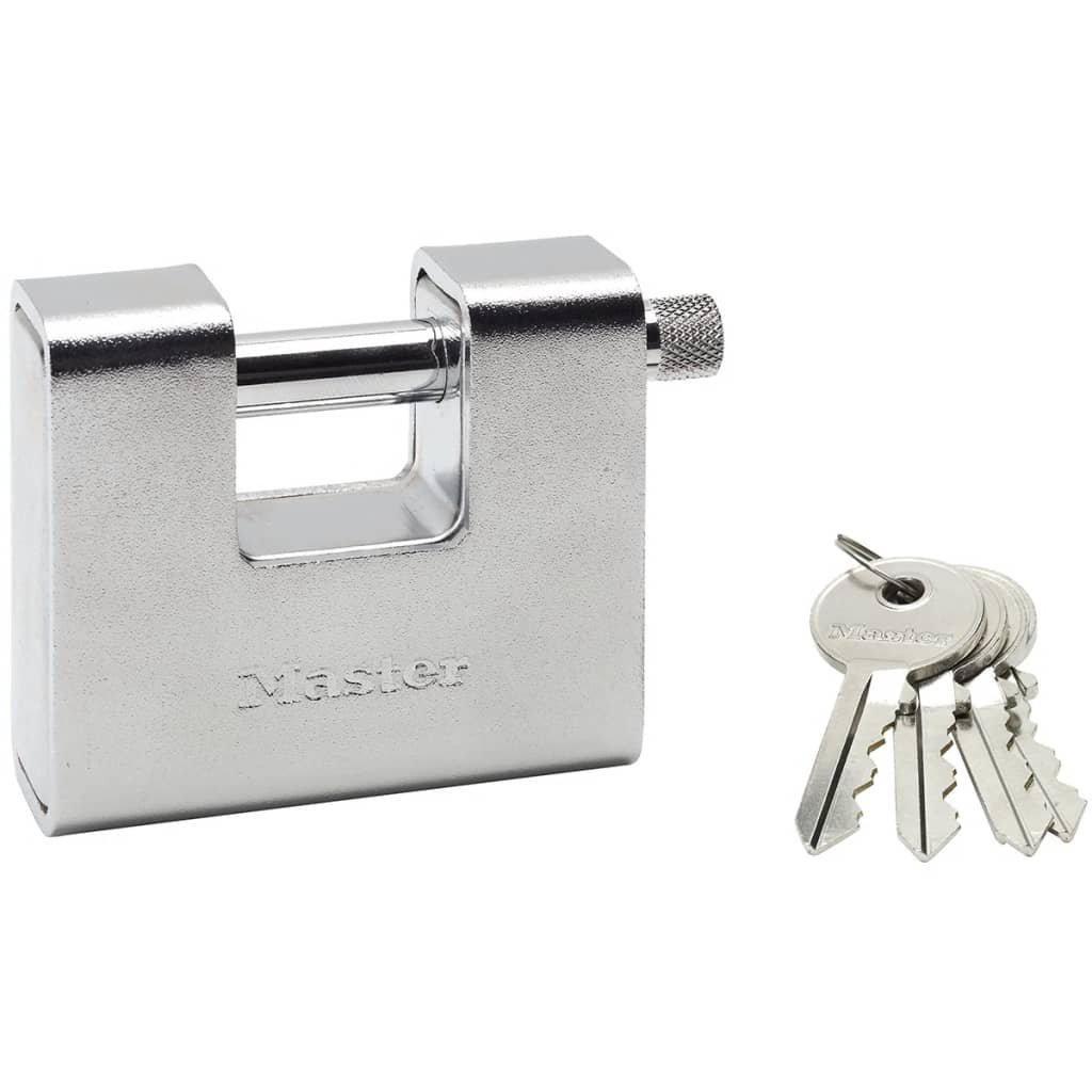 MasterLock Kłódka prostokątna 680EURD Master Lock o szerokości 80 mm