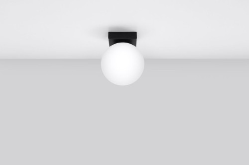 Sollux Yoli SL.1151 plafon oprawa sufitowa 1x12W LED G9 IP20 biały/czarny