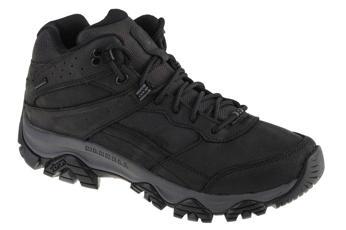 Merrell Moab Adventure 3 Mid WP, Buty turystyczne Męskie, Czarny, 45 EU