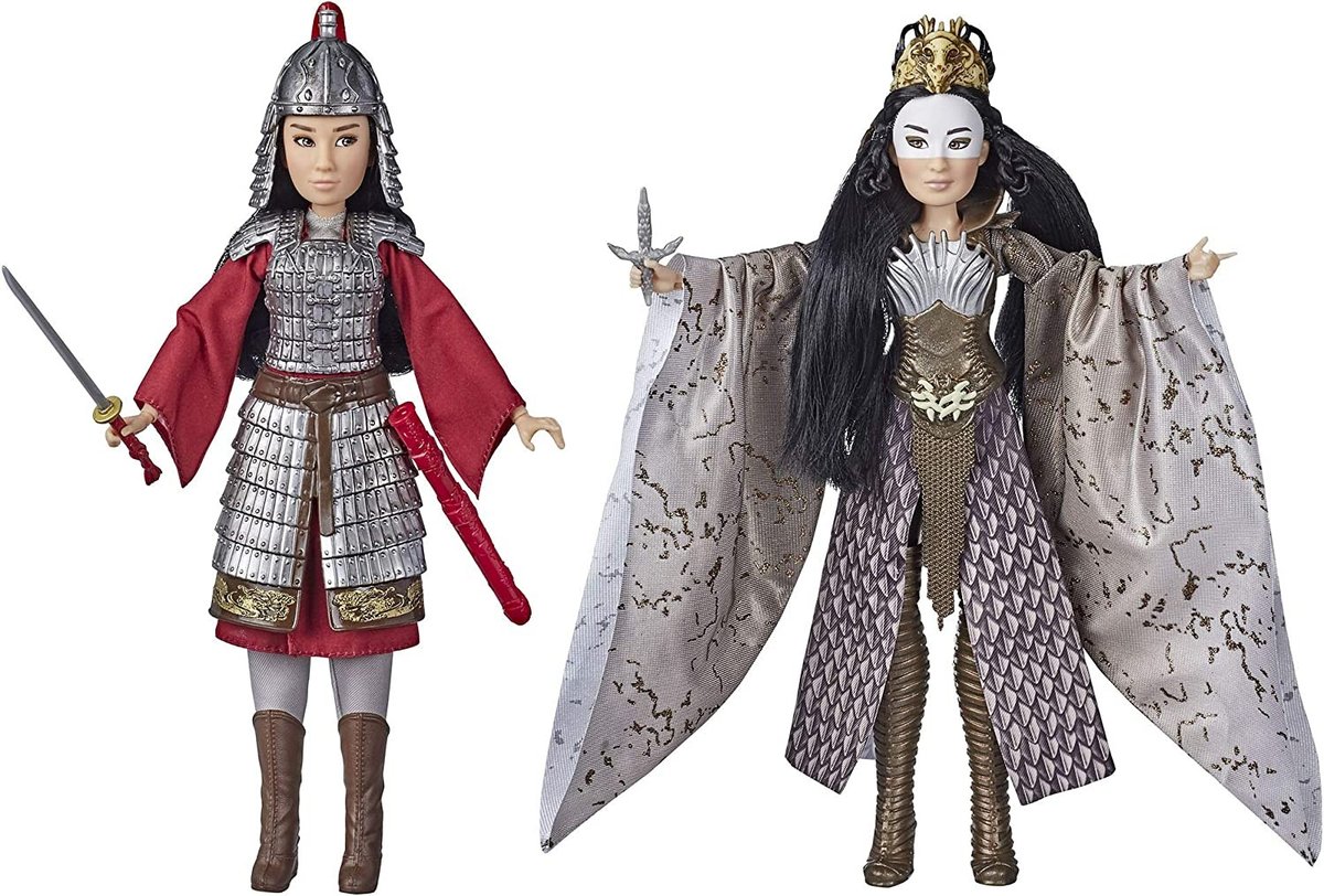 Hasbro Disney Lalki Mulan i Xianniang E8691