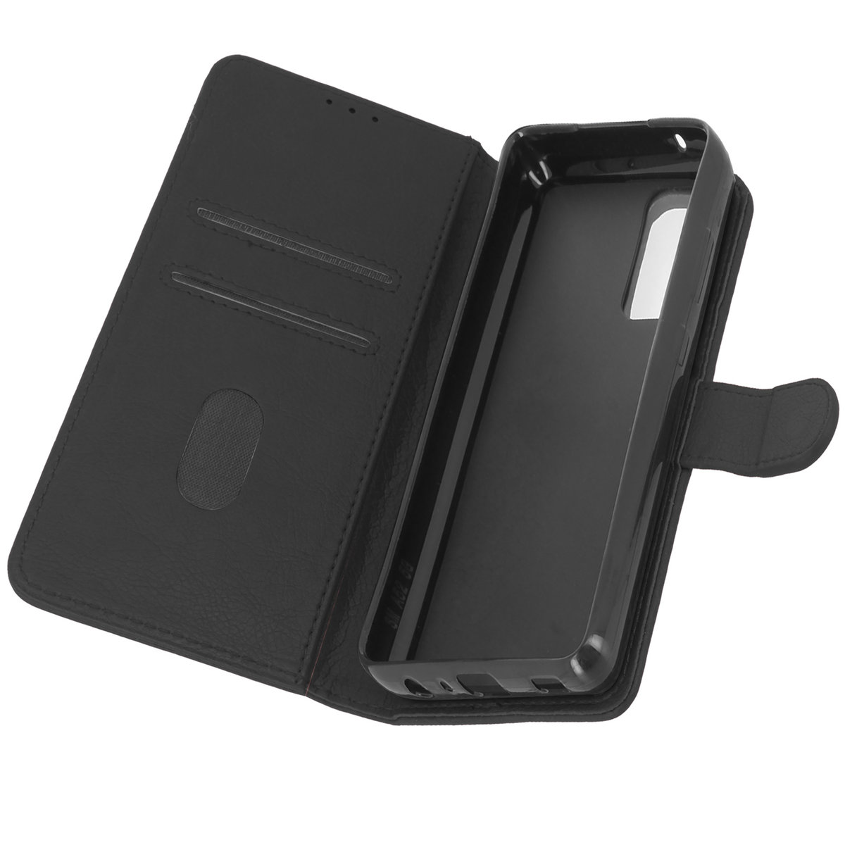 Tylna obudowa Samsung Galaxy A52 Full Function Wallet czarna