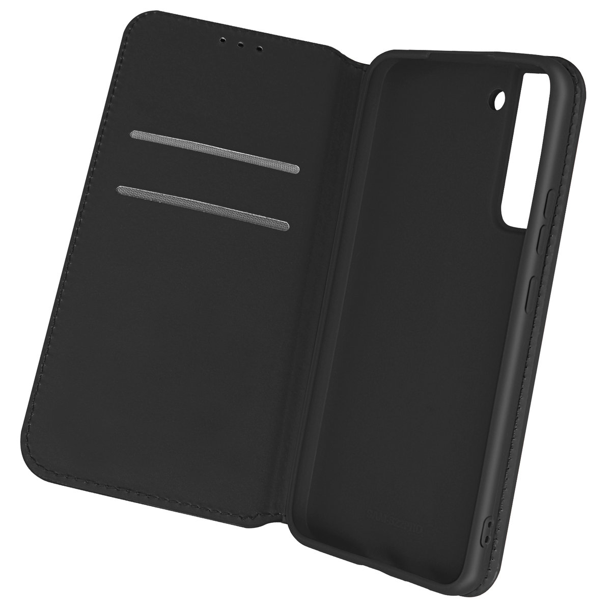 Etui Samsung Galaxy S22 Wallet Function Video Support - czarne