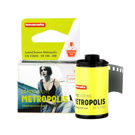 Film LomoChrome Metropolis 35 mm ISO 100–400 Lomography