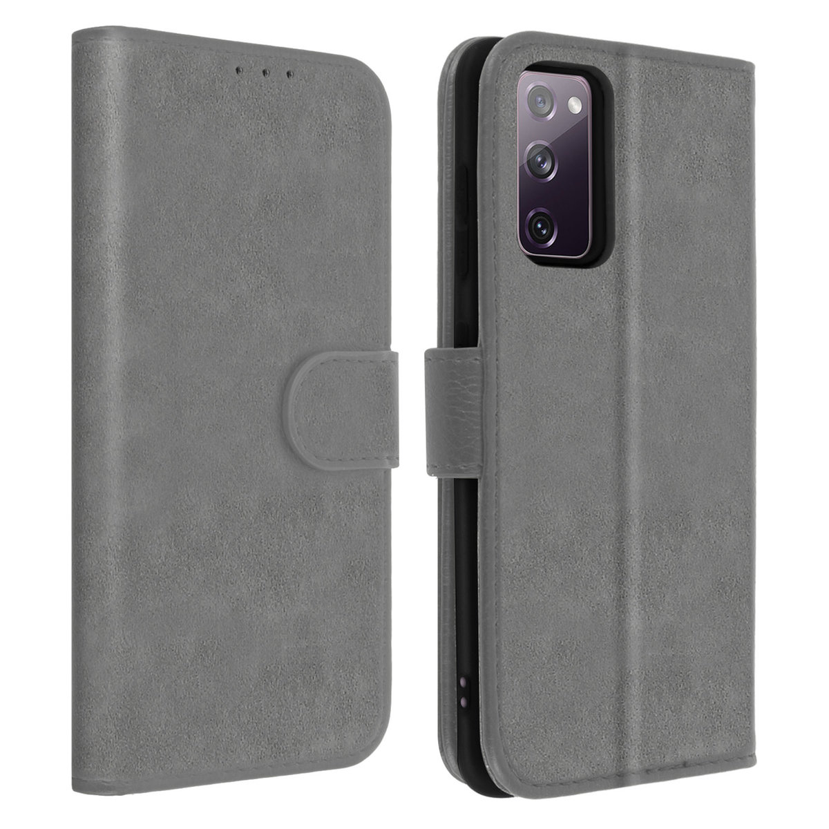 Back Cover do Samsunga Galaxy S20 FE pełne etui z funkcją podstawki - Szary