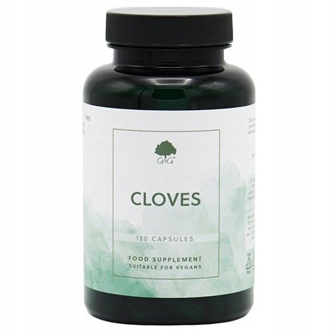 G&G, Cloves Goździki 500mg, 120 kaps.