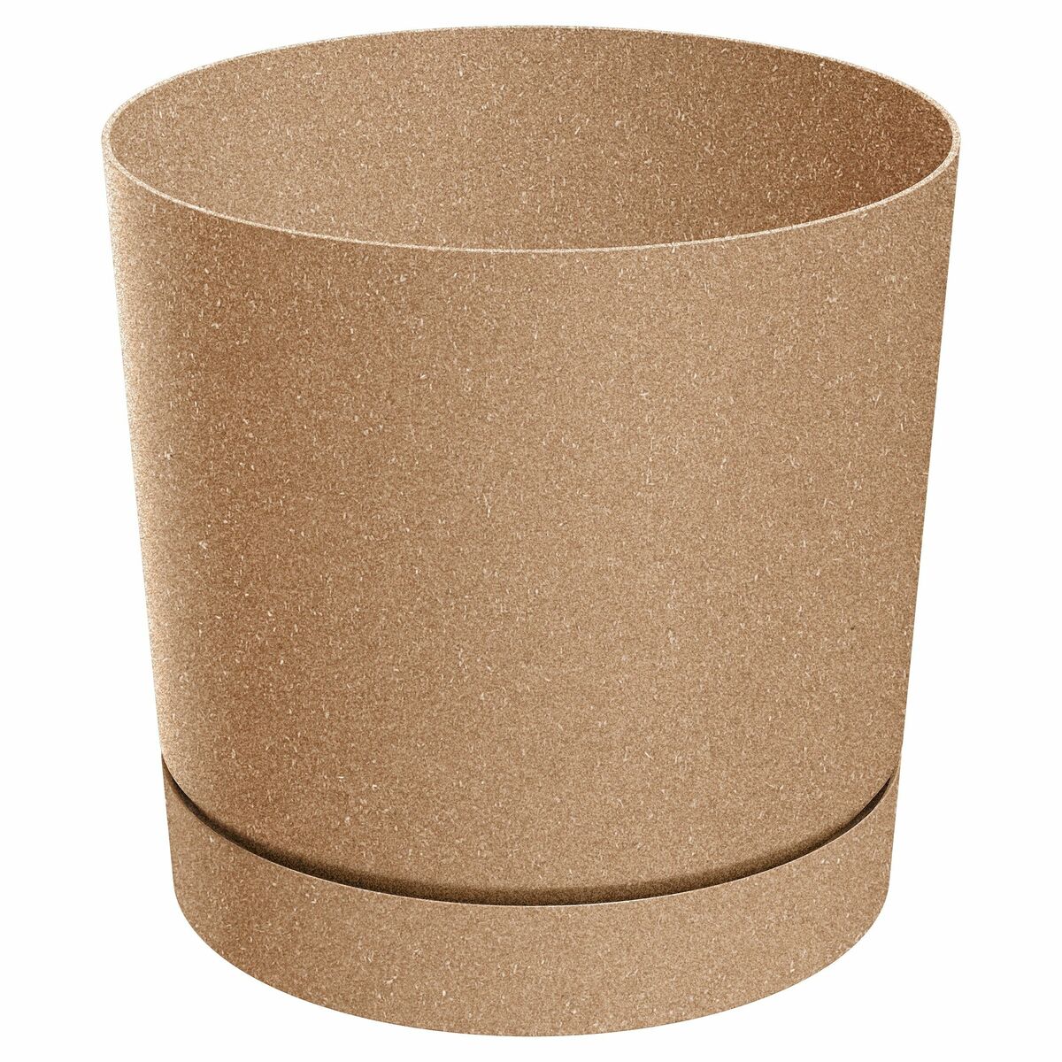 Osłonka doniczki Tubo 13cm beżowa Prosperplast