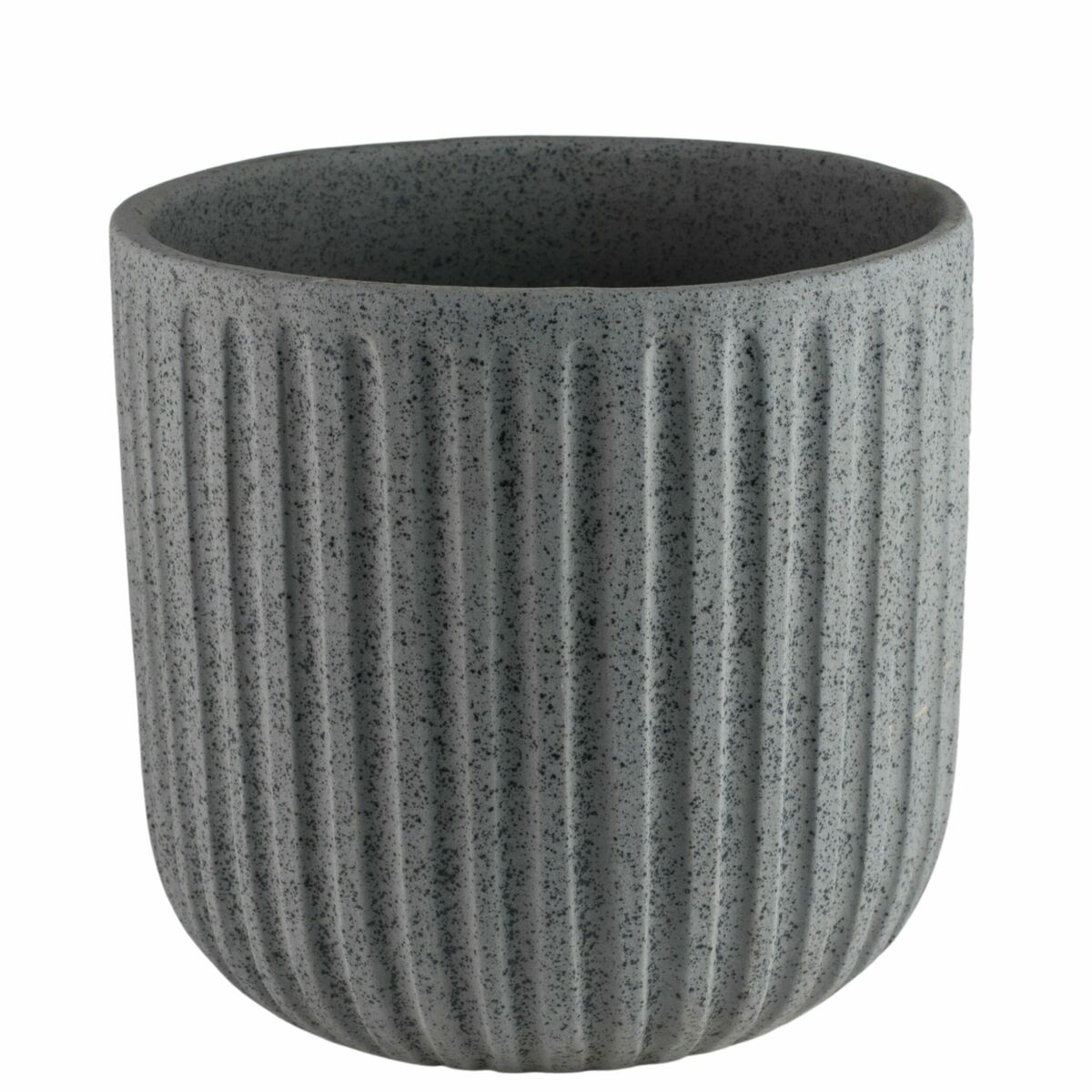 Osłonka doniczki betonowa Dante 22cm szara