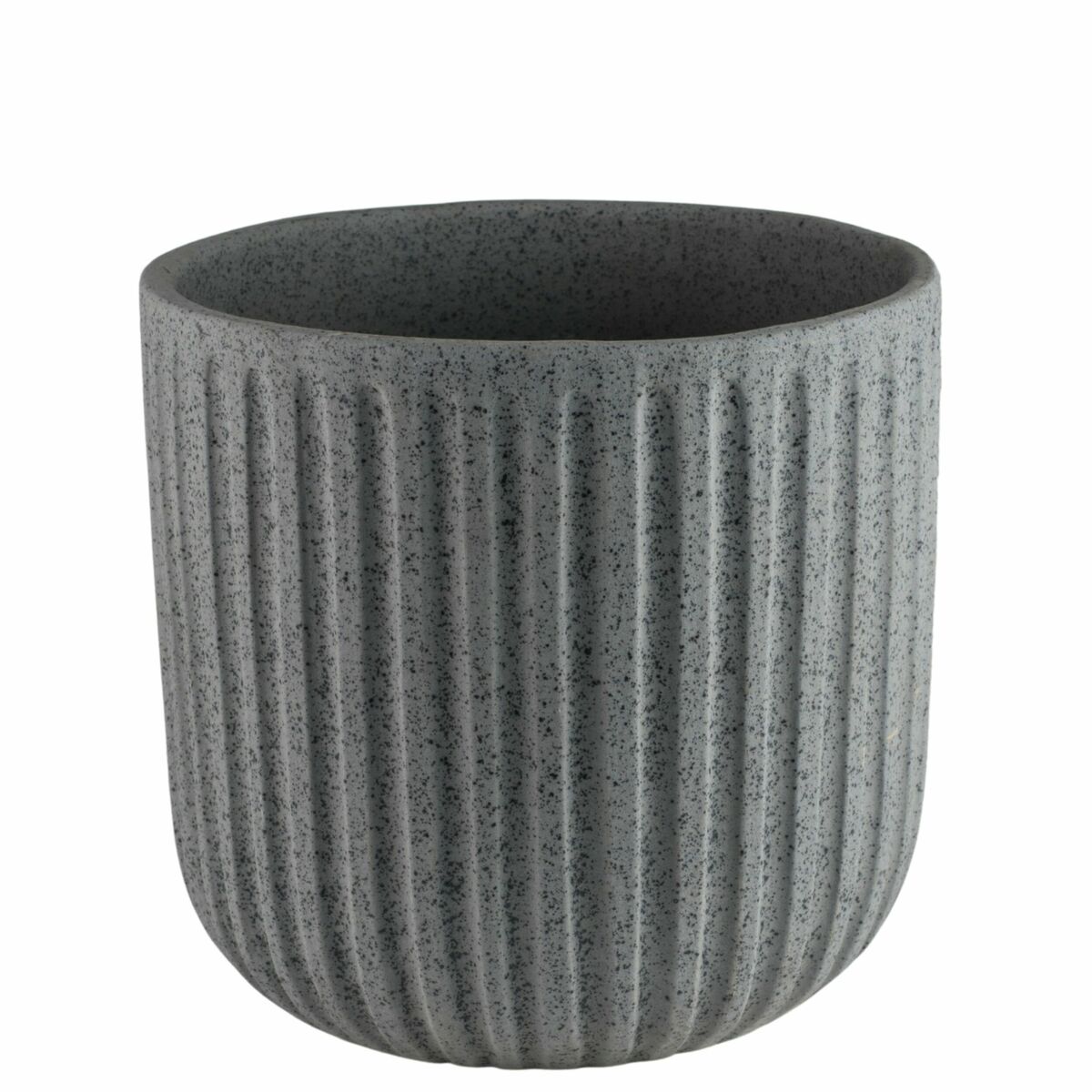 Osłonka doniczki betonowa Dante 27cm szara